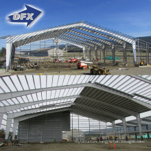 China Price Prefab Grid Light Steel Space Frame Roof Steel Structure Building Aircraft Hangar workshop